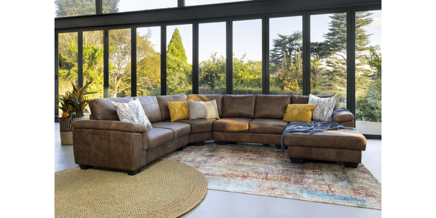 Cooper 4 Piece Corner Lounge Suite,