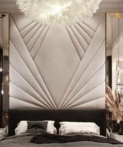 Mid-Century Modern Wall Panel Bed - Image 4