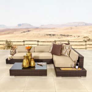 Poppy 3-Piece Lounge Corner Set