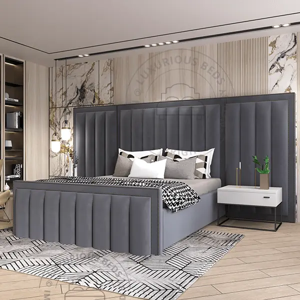 Alpha Upholstered Bed Frame